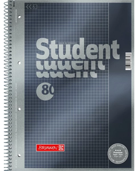 Τετράδιο Brunnen Collegeblock A4 Lin.26 90g Premium kariert