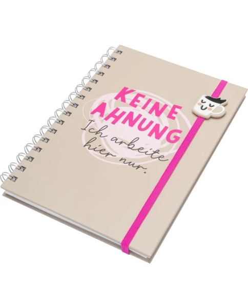 Σημειωματάριο Notizbuch Keine Ahnung ...