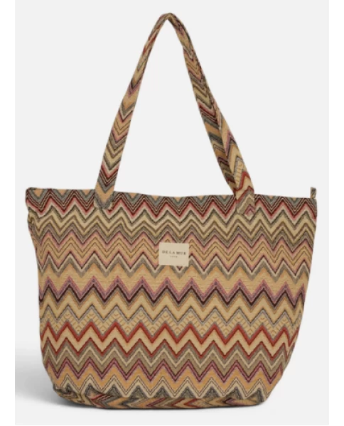 Υφασμάτινη τσάντα με φερμουάρ DE LA MUR Large Zipped Kers Bag