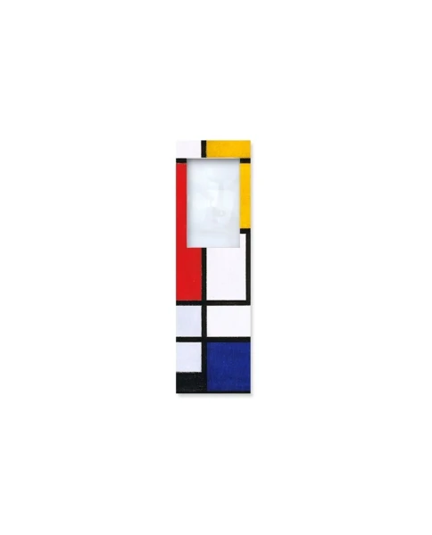Σελιδοδείκτης με μεγεθυντικό φακό Lesezeichen mit Lupe, Mondrian