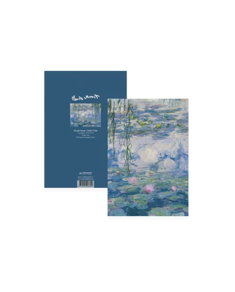 Σημειωματάριο Schriftstelle, A5, Claude Monet: Seerosen