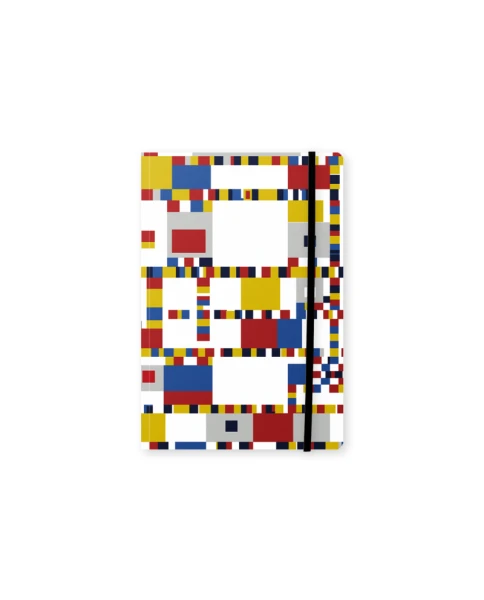 Σημειωματάριο Softcover-Notizbuch, A5, Mondrian, Victory Boogie Woogie