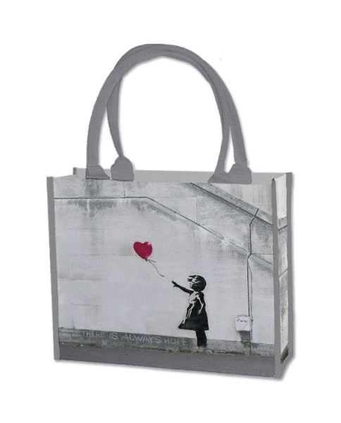 Τσάντα Einkaufstasche Banksy, Girl with Balloon