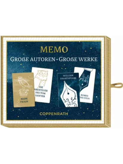Schachtelspiel - BücherLiebe - Große Autoren-Große Werke