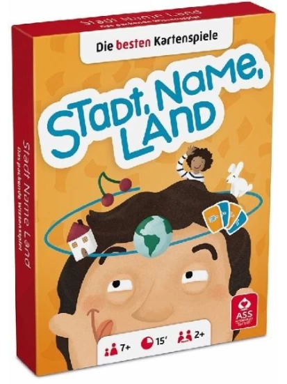 Stadt, Name, Land (Kartenspiel) - Παιχνίδι με κάρτες