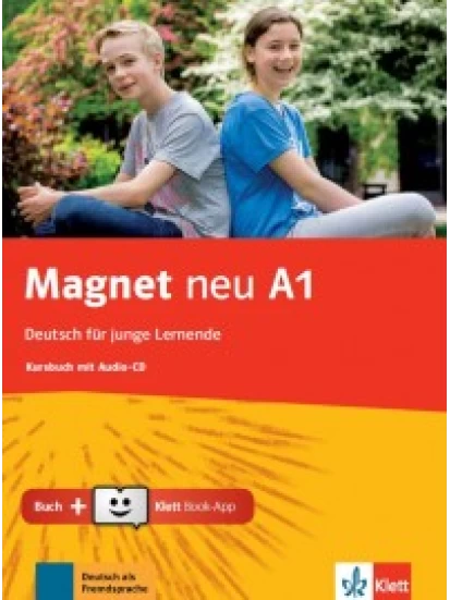 Magnet neu A1, Kursbuch mit Audio-CD + Klett Book-App 