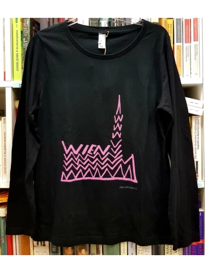 T-Shirt cities@mdterra Wien - μακρυμάνικο μαύρο L