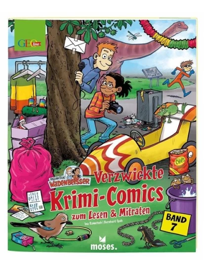 GEOlino Wadenbeißer - Verzwickte Krimi-Comics zum Lesen & Mitraten