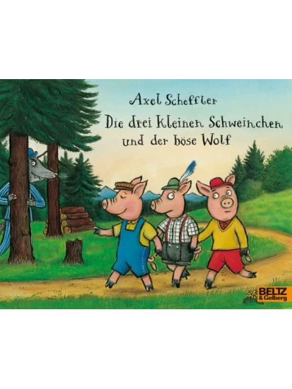 Die drei kleinen Schweinchen und der böse Wolf