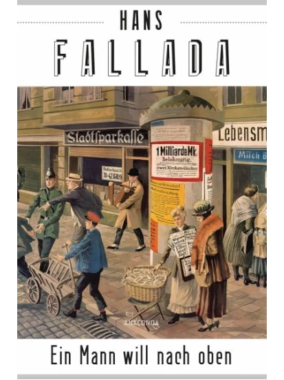 Ein Mann will nach oben