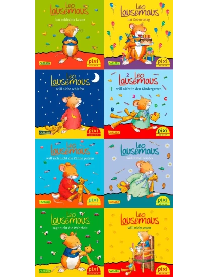 Pixi-Bundle 8er Serie 271: Neues von Leo Lausemaus
