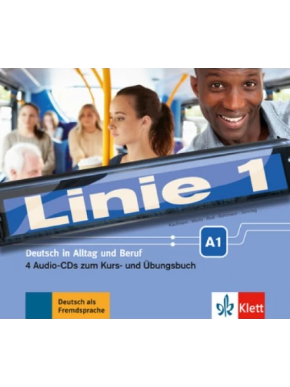 Linie 1 (A1), 4 Audio-CDs zum Kurs- und Übungsbuch
