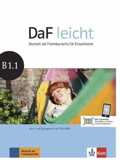 DaF leicht B1.1. Kurs- und Übungsbuch + DVD-ROM