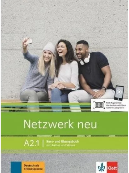 Netzwerk neu A2.1. Kurs- und Übungsbuch mit Audios und Videos