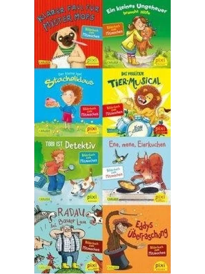 Pixis Bilderbücher zum Mitmachen 