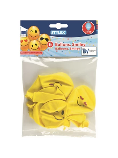 Μπαλόνια με φατσούλες Smiley - Luftballons Smiley