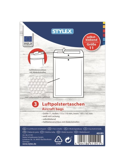 Ενισχυμένοι φάκελοι αποστολής με φυσαλίδες - Luftpolstertaschen Gr.11