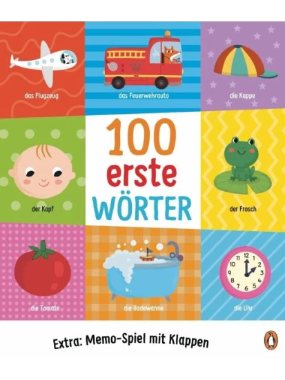 100 erste Wörter- Buch mit Papp-Einband