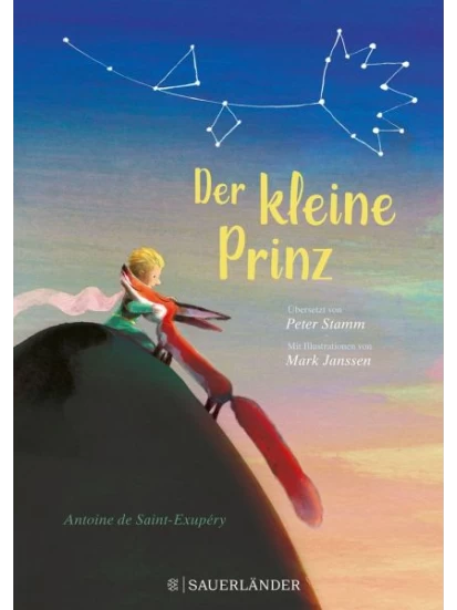 Der kleine Prinz mit farbenfrohen Illustrationen