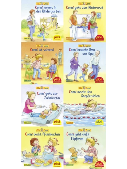 Pixi-Bundle 8er Serie 275: Connis bunte Welt