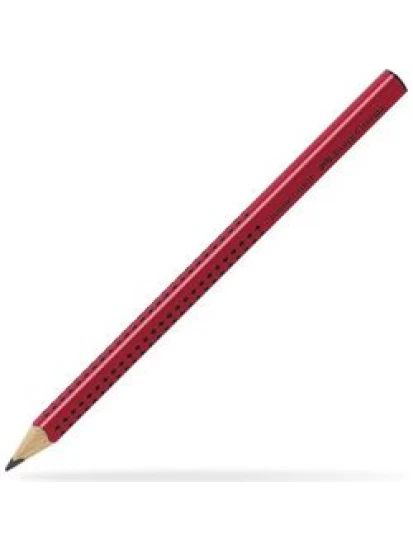 Μολύβι Faber castell Jumbo grip κόκκινο - Bleistift Faber Castell Jumbo Grip rot