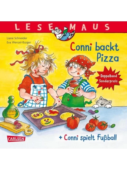 Conni backt Pizza + Conni spielt Fußball