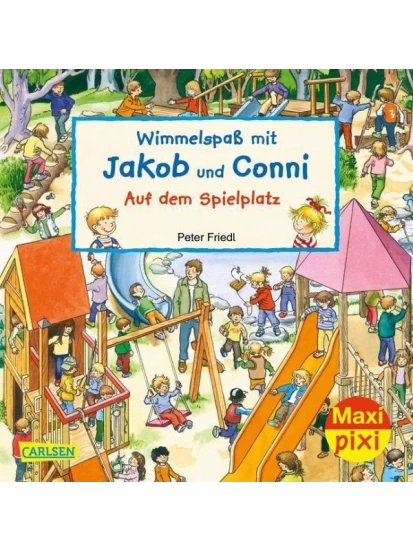 Wimmelspaß mit Jakob und Conni: Auf dem Spielplatz