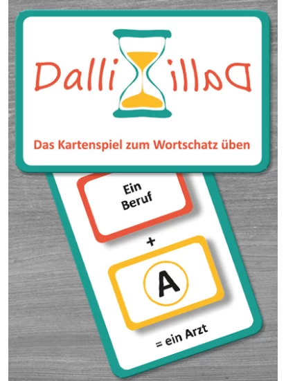 Dalli Dalli- Kartenspiel - Εκπαιδευτικό παιχνίδι λεξιλογίου