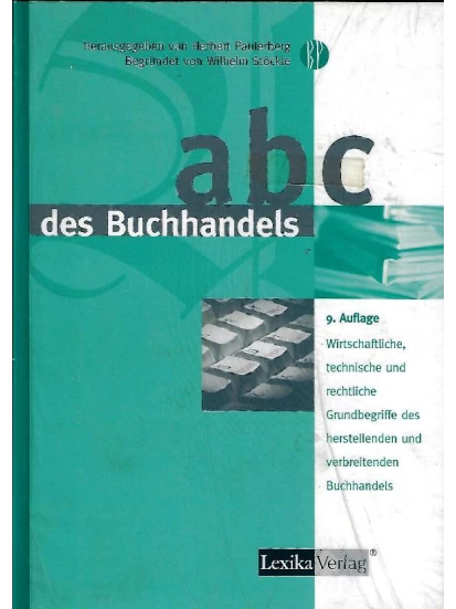 ABC des Buchhandels - 9. Auflage