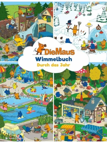 Maus Wimmelbuch - Durch das Jahr mit der Maus