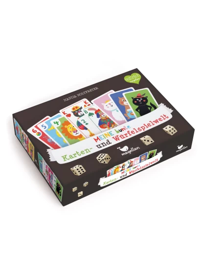 Meine bunte Karten- und Würfelspielwelt- Παιχνίδι με κάρτες