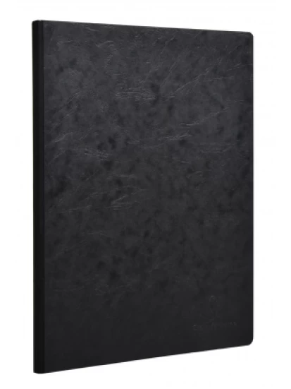 Τετράδιο DIN A4 μαύρο με λευκές σελίδες - AgeBag Kladde schwarz A4-Format blanco