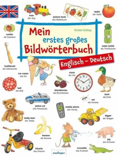 Mein erstes großes Bildwörterbuch - Englisch/Deutsch