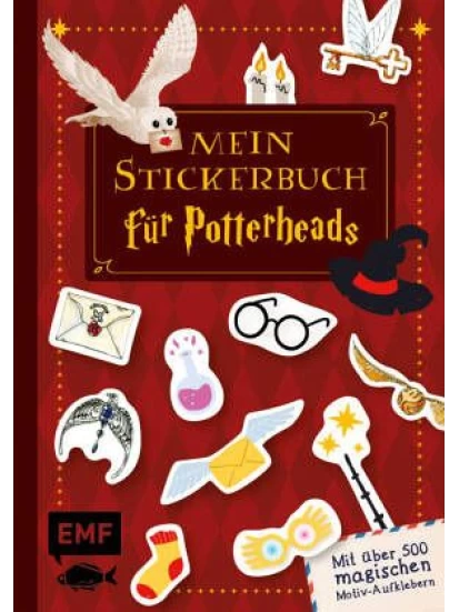 Mein Stickerbuch für Potterheads!- Βιβλίο με αυτοκόλλητα Harry Potter