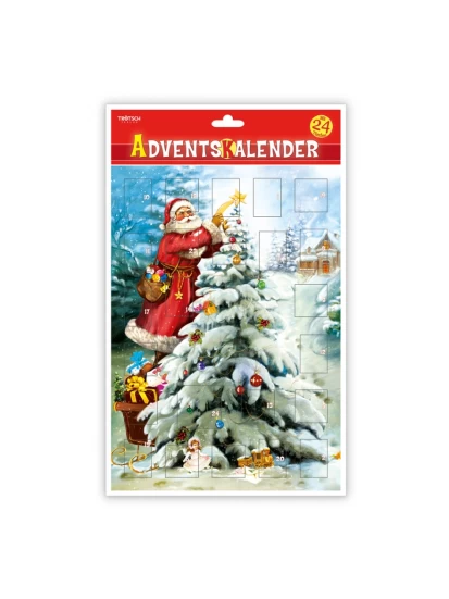 Adventskalender DIN A4 Weihnachtsmann