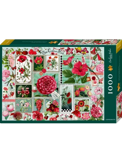 Boxpuzzle The Colour Red (1000) Barbara Behr - Παζλ Το Κόκκινο