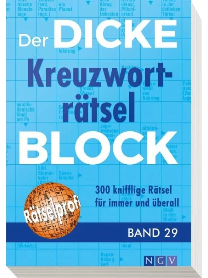 Der dicke Kreuzworträtsel-Block Band 29- Broschiertes Buch