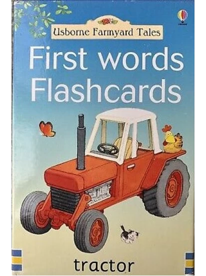 Εκπαιδευτικές κάρτες με εικόνες- First words- Flashcards