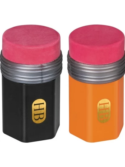 Ξύστρα διπλή BRUNNEN σε σχήμα μολυβιού με γόμα - Doppelspitzer mit Radierer