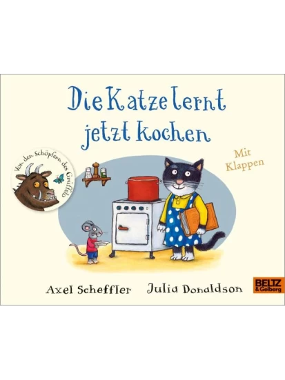 Die Katze lernt jetzt kochen
