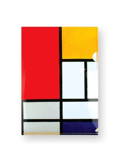 Διαφάνεια αρχειοθέτησης, Mondriaan - L-Ordner A4-Format, 22 x 31 cm