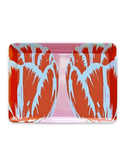 Μίνι δίσκος σερβιρίσματος Tulip Pop Line rosa, 21x14cm - Mini Tablett 