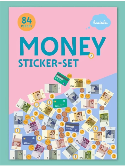 MONEY Sticker- Set- Οικολογικά αυτοκόλλητα