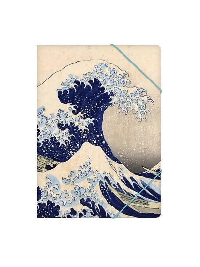 Hokusai Ντοσιέ με λάστιχο A4 - Aktenordner  Die große Welle