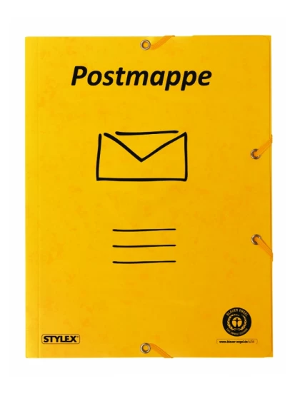 Postmappe DIN A4 gelb umweltfreundlich - φάκελος αρχειοθέτησης