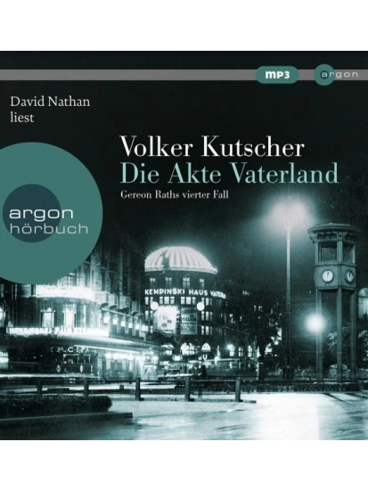 Hörbuch (CD) Die Akte Vaterland / Kommissar Gereon Rath Bd.4