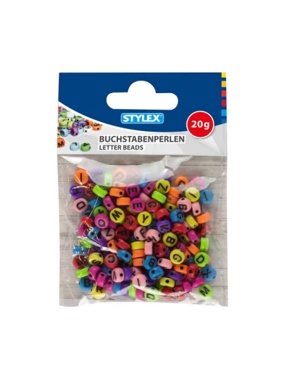 STYLEX Buchstabenperlen
