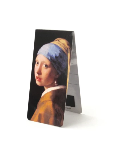 Μαγνητικός σελιδοδείκτης - Magnetisches Lesezeichen, Vermeer, Mädchen mit Perlenohrring