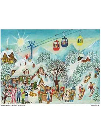Adventskalender Im Skigebiet - χριστουγεννιάτικο ημερολόγιο