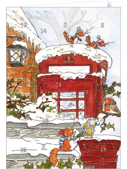 Adventskalender A4 Tilda – Weihnachtspost